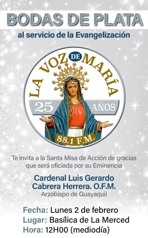 Misa de acción de gracias - Bodas de plata